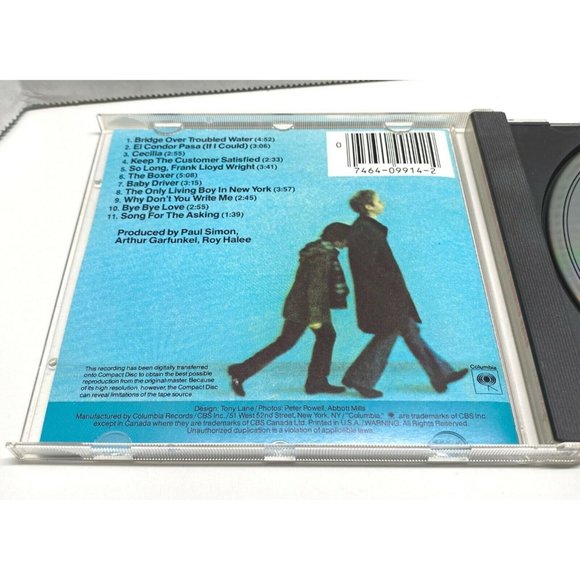 Simon and Garfunkel Bridge Over Troubled Water Pop Music CD Digitally Mastered - Picture 6 of 6